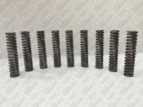 Комплект пружинок (9шт.) для гусеничный экскаватор DAEWOO-DOOSAN S450LC-V (134537)